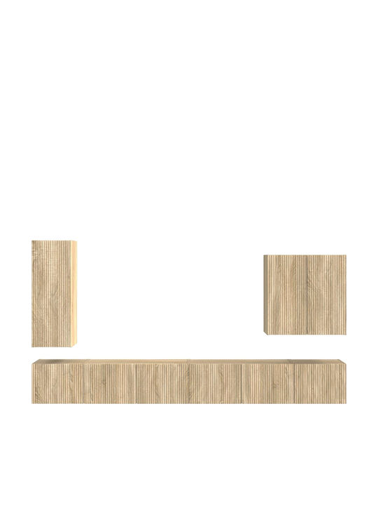 Living Room TV Unit Sonoma Oak L78.5xW30xH29.5cm
