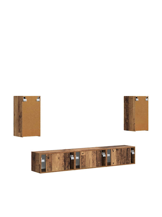 Living Room TV Unit Old Wood L30xW31xH60cm