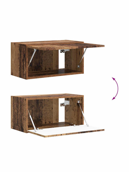 Living Room TV Unit Old Wood L30xW31xH60cm
