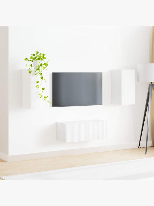 Living Room TV Unit White L78.5xW31xH30cm