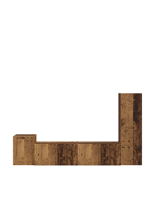 Living Room TV Unit Old Wood L30xW31xH100cm