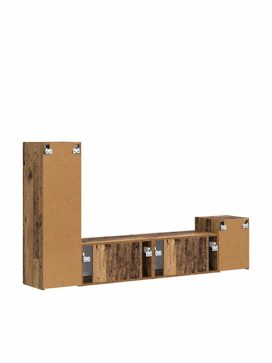 Living Room TV Unit Old Wood L30xW31xH100cm