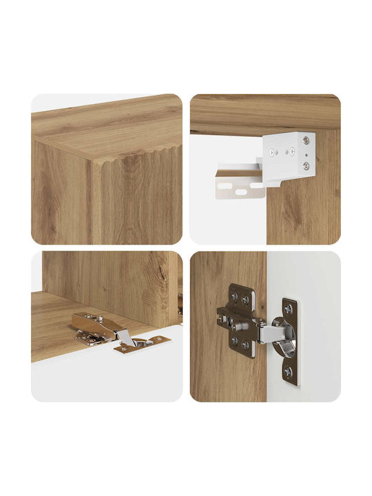 Σύνθετο Σαλονιού Artisan Oak Μ30xΒ31xΥ100εκ.