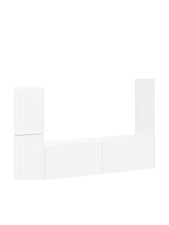 Living Room TV Unit White L30xW31xH100cm