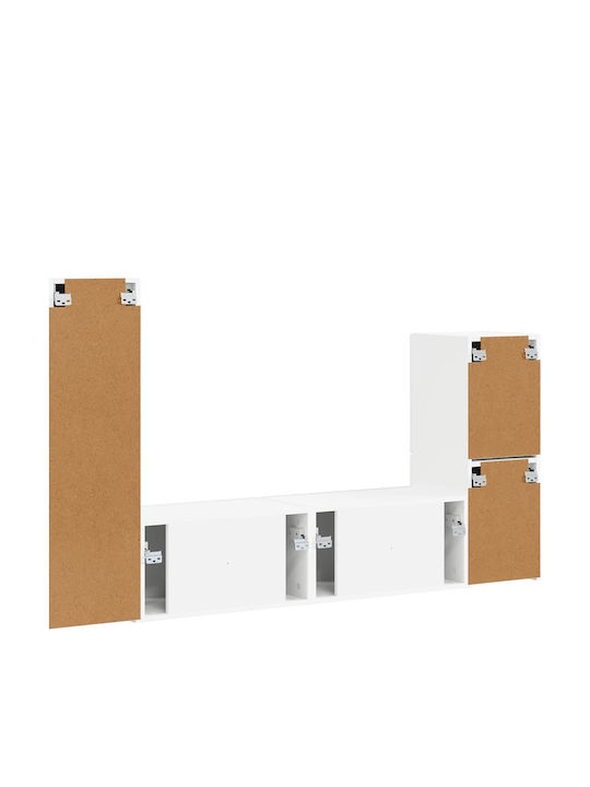 Living Room TV Unit White L30xW31xH100cm