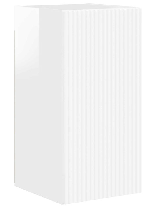 Bibliotecă Living Albă L31xL30xÎ60cm