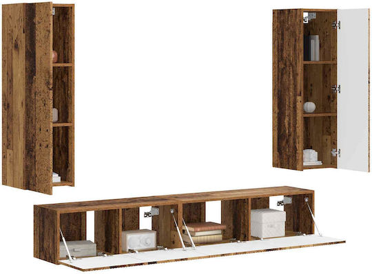 Животно помещение ТВ единица Old Wood Д30xШ31xВ100бр