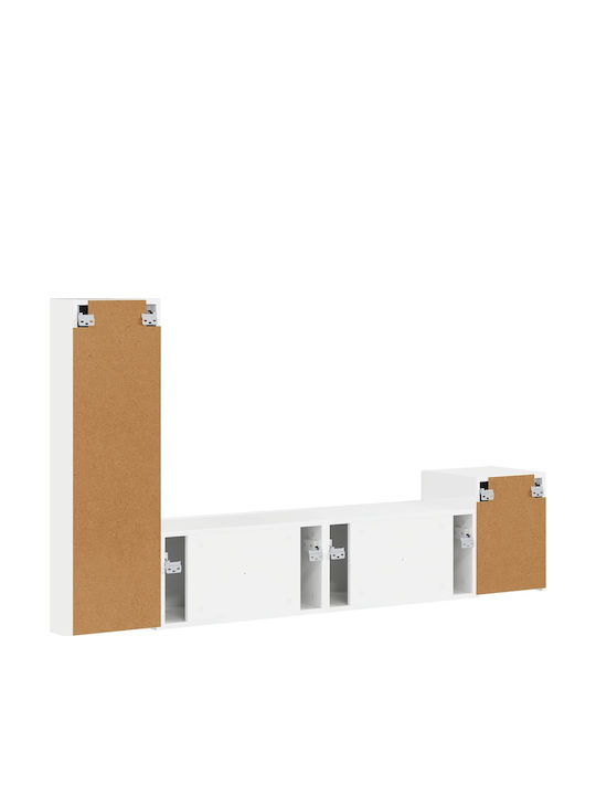 Living Room TV Unit White L30xW31xH100cm