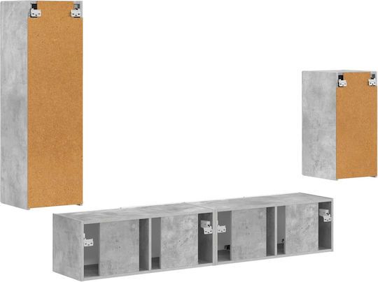 Wohnzimmer TV-Einheit Grey L30xB31xH100cm