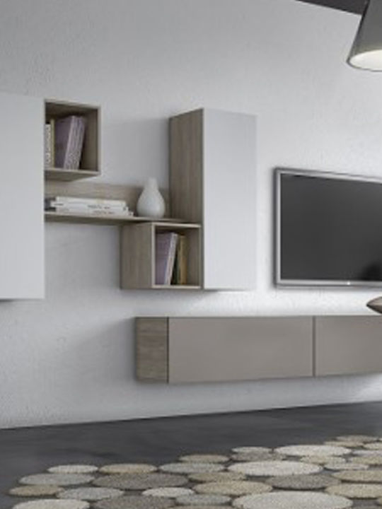 Unitate TV pentru sufragerie Smart No 4C Alb L101xA45xÎ160buc