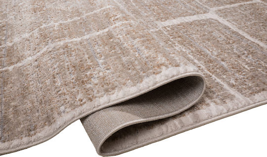 Klonaras Geometric 434 Χαλί Ορθογώνιο L.beige 160x230cm