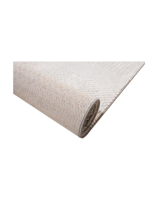 Klonaras Oslo 5382/ Teppich Rechteckig Synthetisch,Polyester/Cotton/Leather Cream