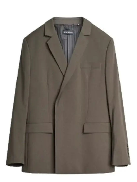 Men's Suit Jacket Regular Fit Dark Army