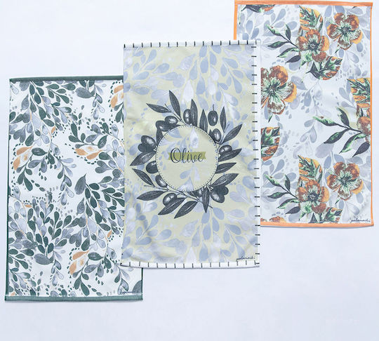 Palamaiki Prosop din 100% Bumbac 40x60cm 3buc
