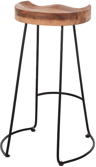 Bar Hocker Hölzernes Eleanor Braun 40x48x76cm