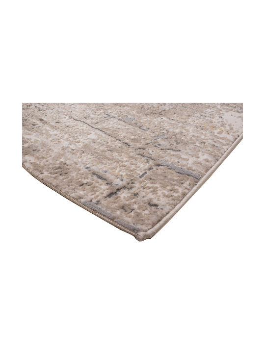 Klonaras Geometric 9643 Modern Bedroom Rugs Set L.beige 2004941 3pcs
