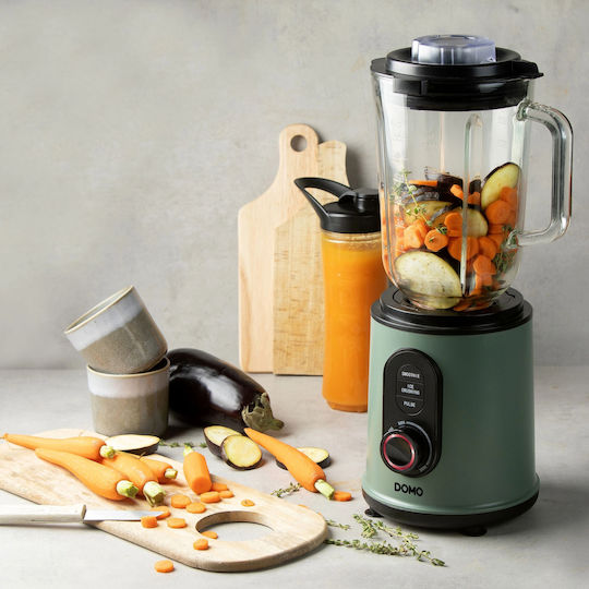 Domo Blender with Tritan Jug 1.5 L 800W Green DO734BL