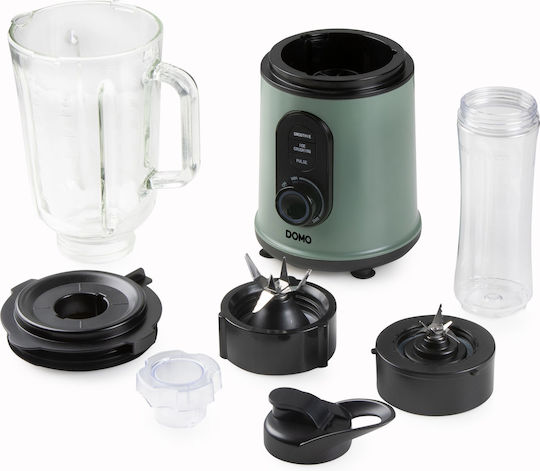 Domo Blender with Tritan Jug 1.5 L 800W Green DO734BL
