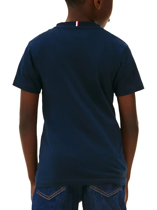 Kids' Shirt Short Sleeve Dark Night Navy