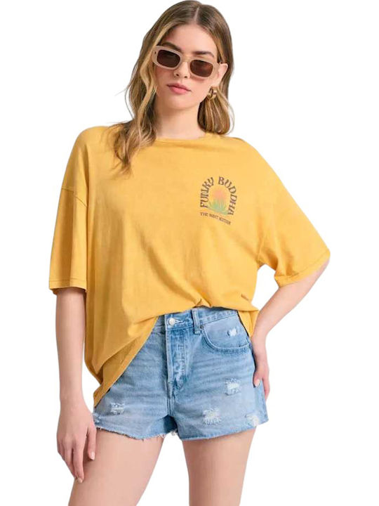 Women's Oversized T-shirt Yellow