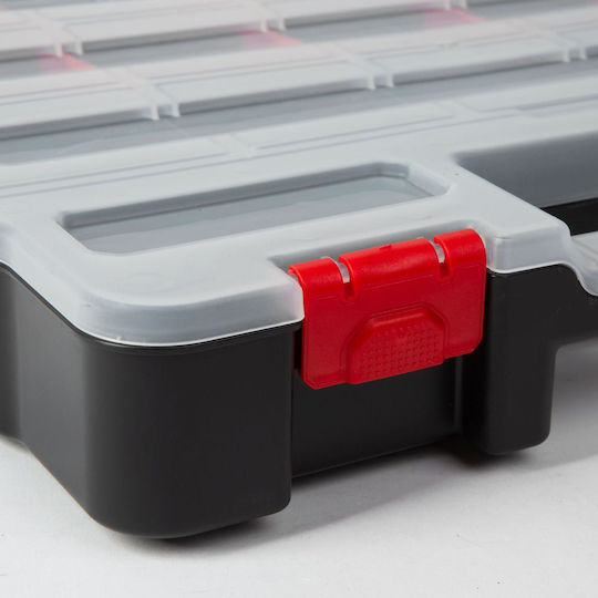 Tool Compartment Organiser Transparent 27x33x6cm