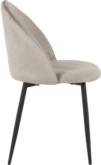 Perch Столички Трапезария плюшени Grey Shade 2бр 50x43x82бр