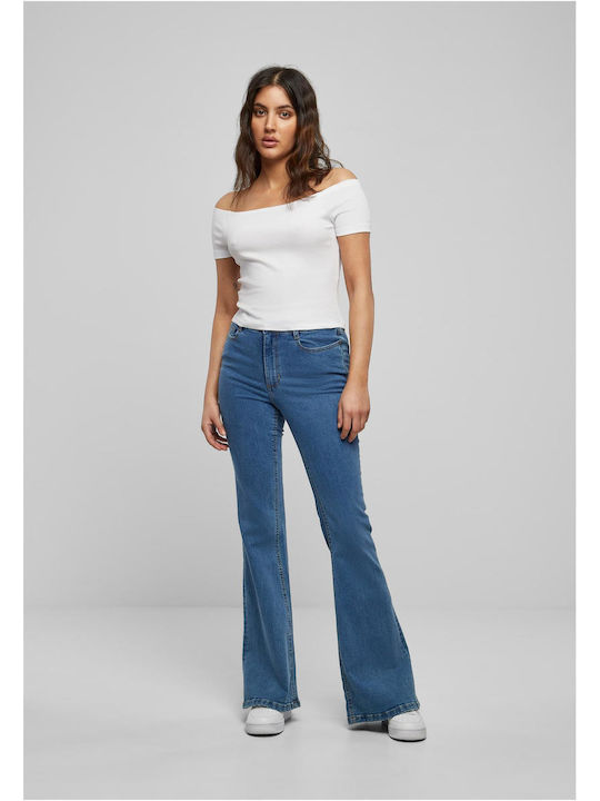 Γυναικείο Crop T-shirt Λευκό