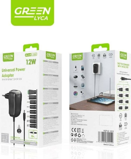 Green Lyca Universal Φορτιστής Laptop