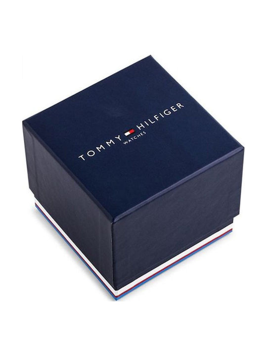 Tommy Hilfiger Baker Herrenuhr Automatisch mit Silberstahlarmband