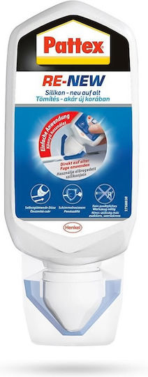Pattex Re-new Silicon Sigilant Rezistent la mucegai Alba 80ml 1buc