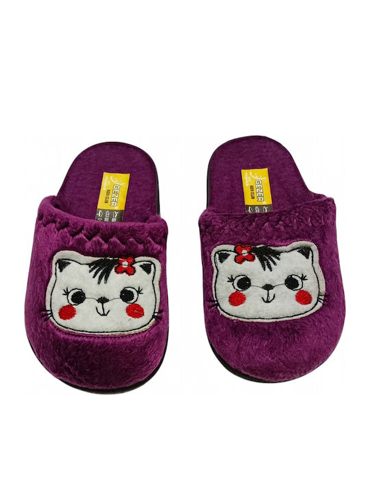Kids Slippers Purple