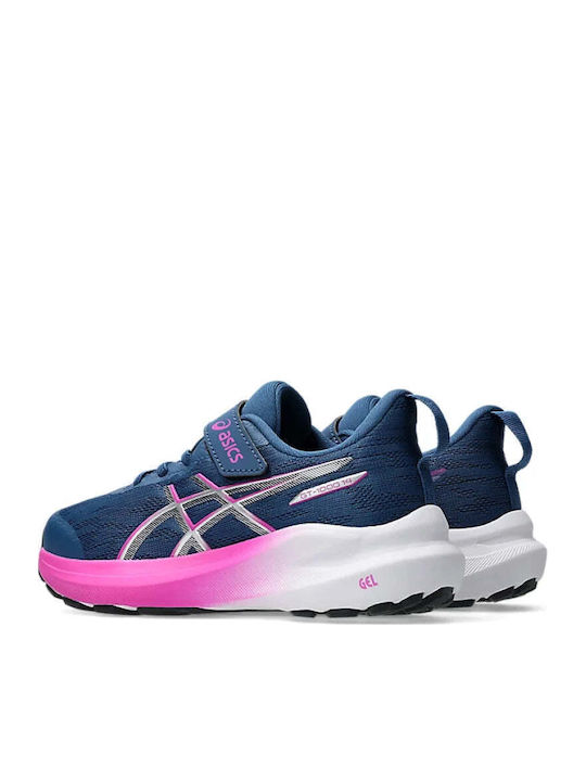 Gt-1000 Αθλητικά Παιδικά Παπούτσια Running με Σκρατς Γαλάζια