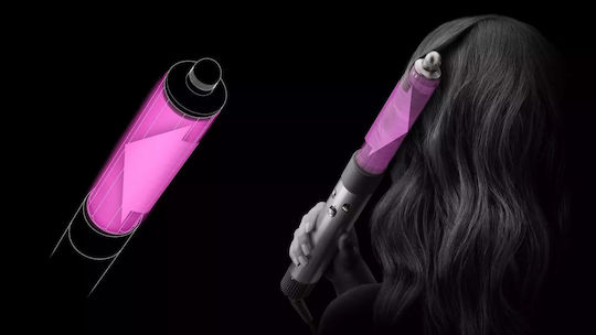 Dyson HS02 Airwrap Origin Electric Hair Brush with Air and Rotating Head for Hair Straightening and Curls 1300W Nickel/Copper