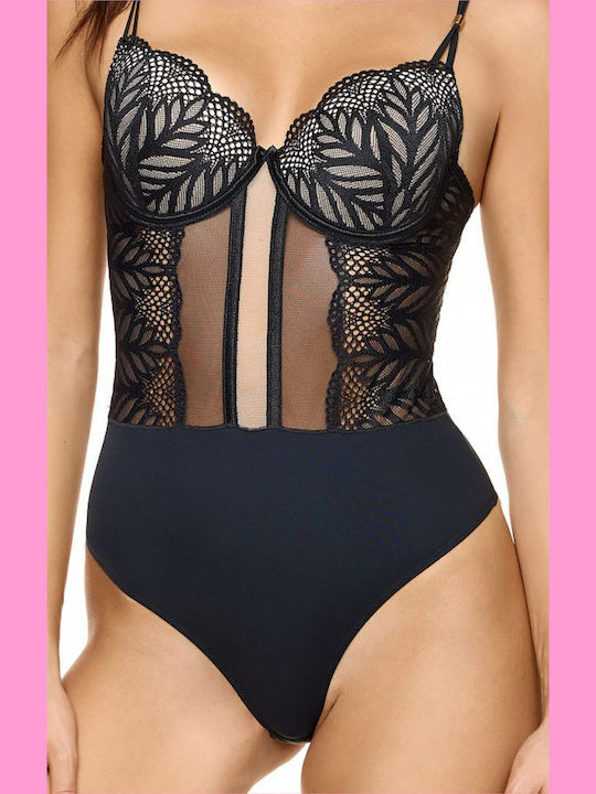 Miss Rosy Midnight Fantasy Bodysuit Mr7919