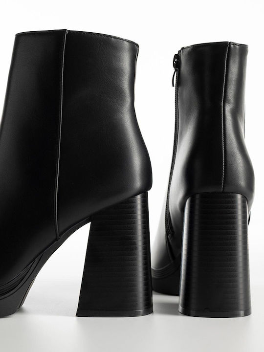Stiefeletten Damen Schwarz