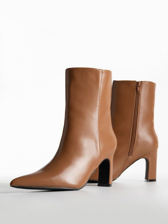 Stiefeletten Damen Braun