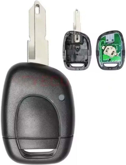 Techstar Autoschlüssel Schutzhülle 1 Taste 206 Blade Renault – Kompatibilität Clio Kangoo Megane Twingo