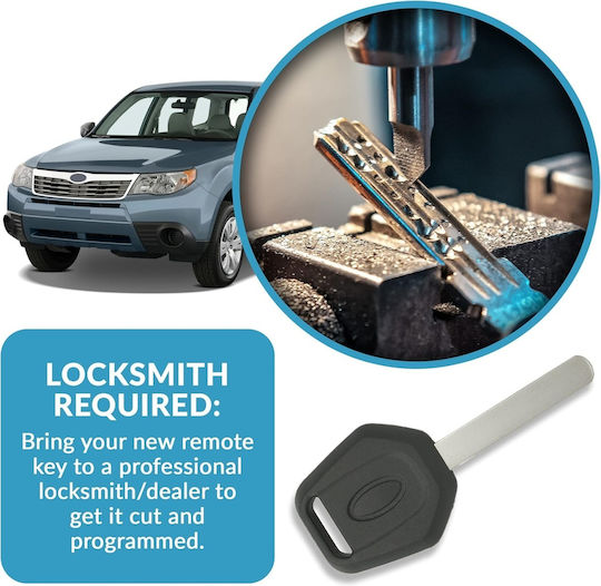 Techstar Car Key Case Compatible Subaru Forester Impreza Legacy