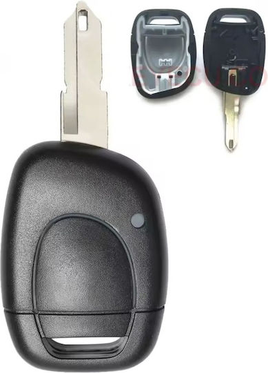 Techstar Autoschlüssel Schutzhülle 1 Taste 206 Blade Renault – Kompatibilität Clio Kangoo Megane Twingo