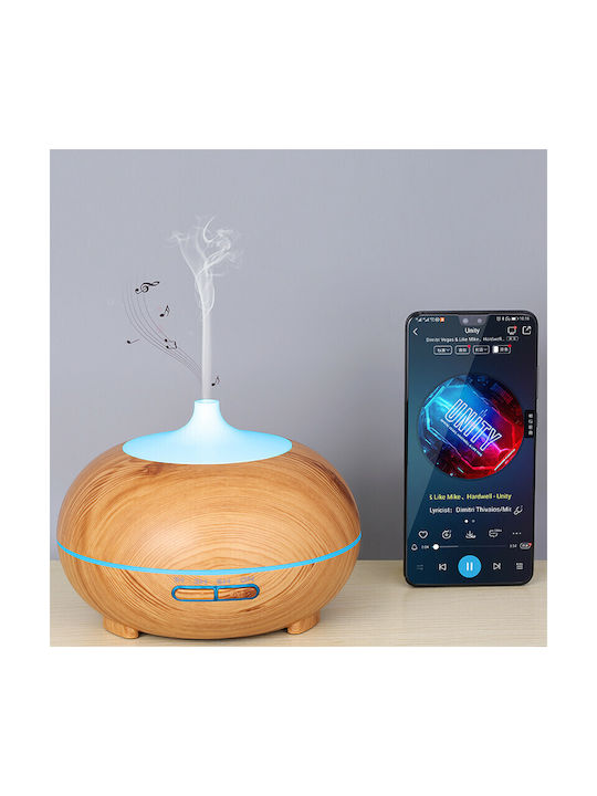 Vrising Lumini LED Dispozitiv de aromaterapie Ultrasonic cu temporizator Verde 400ml