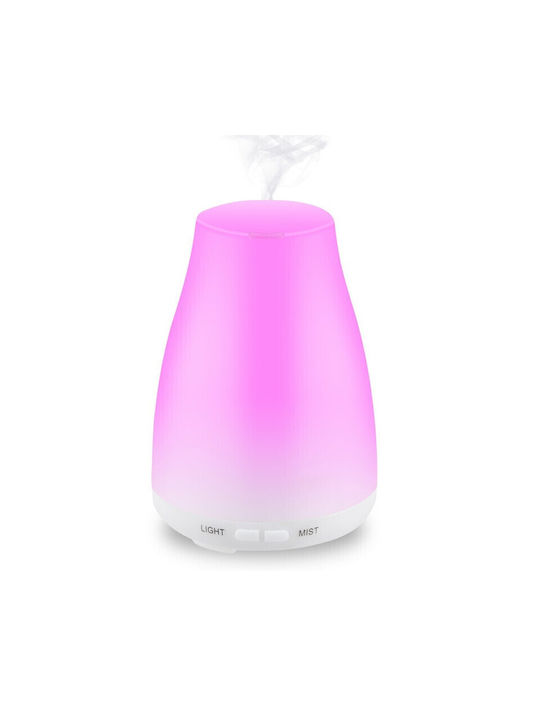 Vrising Lumini LED Dispozitiv de aromaterapie Ultrasonic Alb 200ml