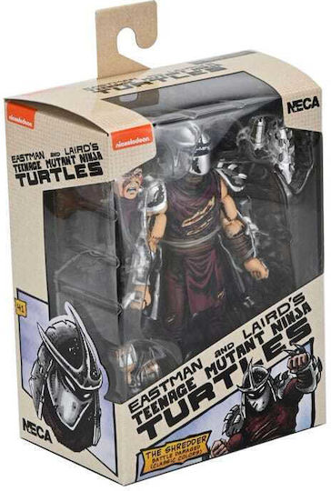 Neca Teenage Mutant Ninja Turtles Battle Damaged Shredder Action Figure 18cm