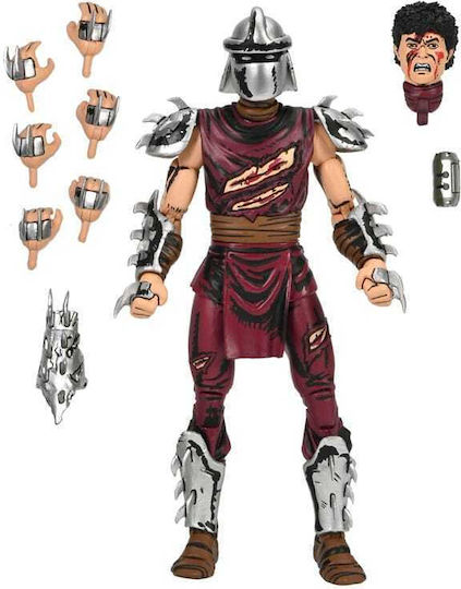 Neca Teenage Mutant Ninja Turtles Battle Damaged Shredder Action Figure 18cm