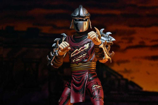 Neca Teenage Mutant Ninja Turtles Battle Damaged Shredder Action Figure 18cm