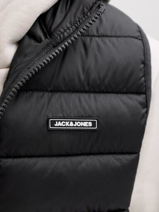 Kinder Freizeitjacke Ärmellos Schwarz