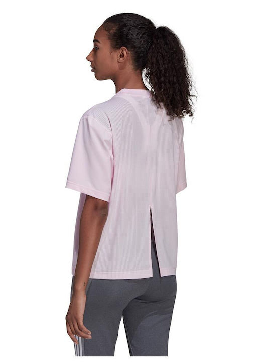 adidas x You for You T-Shirt Clear Pink