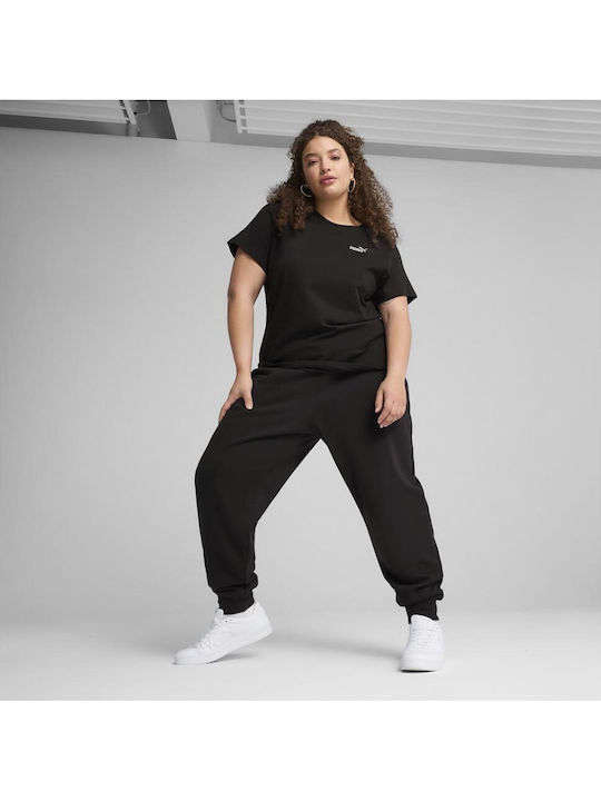 Logo Tricou Damă Negru