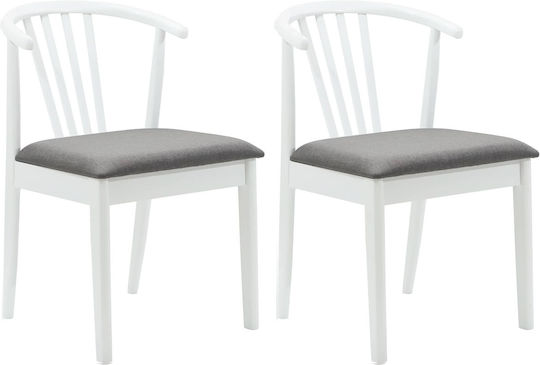 Столички Трапезария White and Grey 2бр 50.5x61x80.5бр