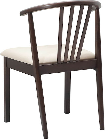 Dining Room Wooden Chair Open Café 50.5x61x80.5cm 2pcs