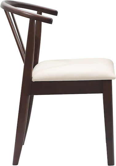 Dining Room Wooden Chair Open Café 50.5x61x80.5cm 2pcs
